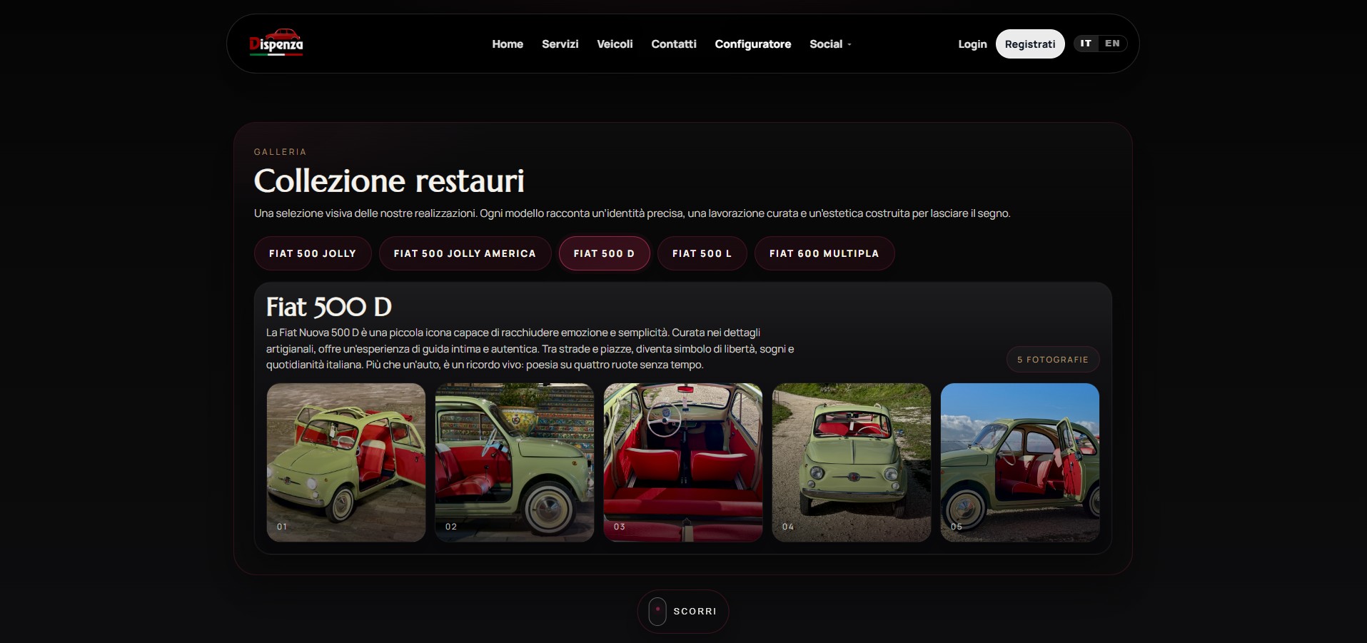 Dispenza Cars